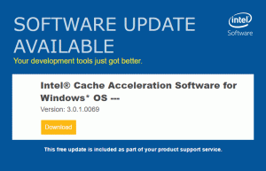 intel software update